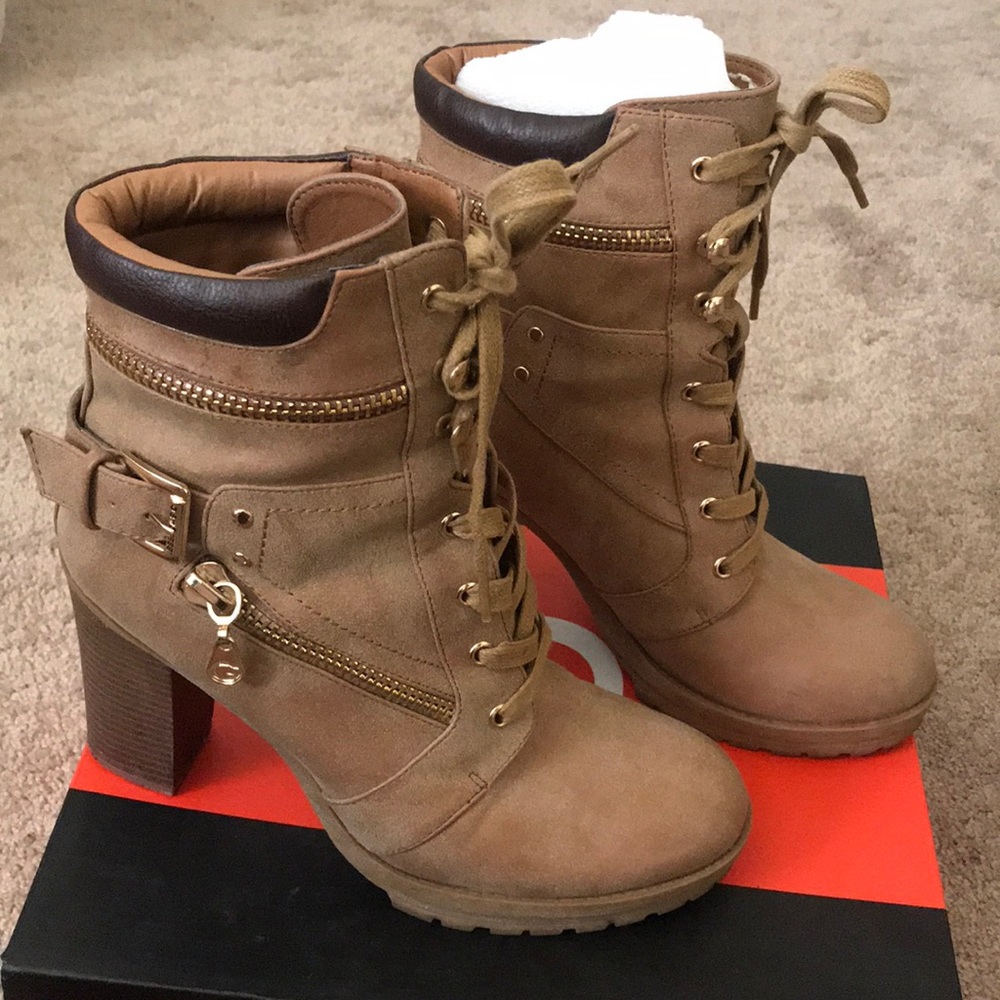 G by Guess laced boots